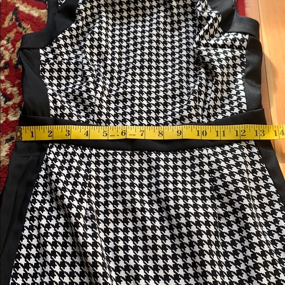 Ricki’s Black and White Houndstooth Sheath Dress - Picture 13 of 16